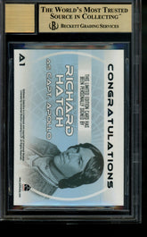 2004 Complete Battlestar Galactica Autograph Richard Hatch Limited Auto BGS 9.5